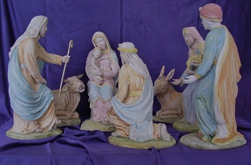 Artistic italian pottery of Albisola - Sculpture in opaque majolica hand-made wood. (a sculpture measures approximately 55x20)